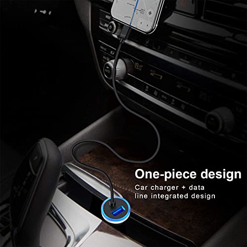 Usb C Car Phone Charger, 3.4A Fast Charging Car Adapter With 3Ft Type C Cable For Samsung Galaxy S23 Ultra/S23+/S22 Ultra/S21Fe/A23/A14/A53/A13/A12/A11/A03S/S21Plus/S20/A32/A52/A51/A71/A20/A50/S10 #TOP5