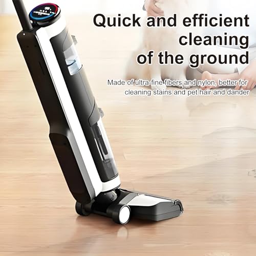 Image of Nukisa Vacuum Mop Parts Compatible with Tineco Roller Brush Replacement, Suitable with ifloor 3 Series, Floor One S3 Series, Ifloor 5 Breeze Cleaner, Set Includes 2 Roller Brushes and 5 Filters Refill