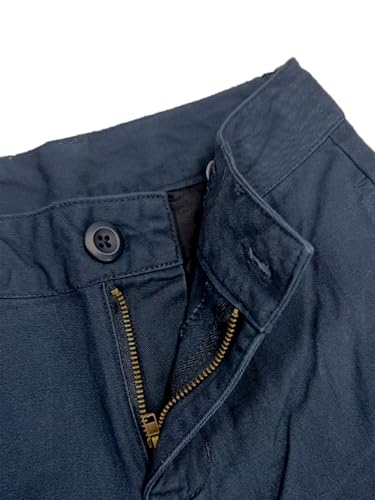 Bienzoe Boys Cotton Adjustable Waist School Uniform Pants2