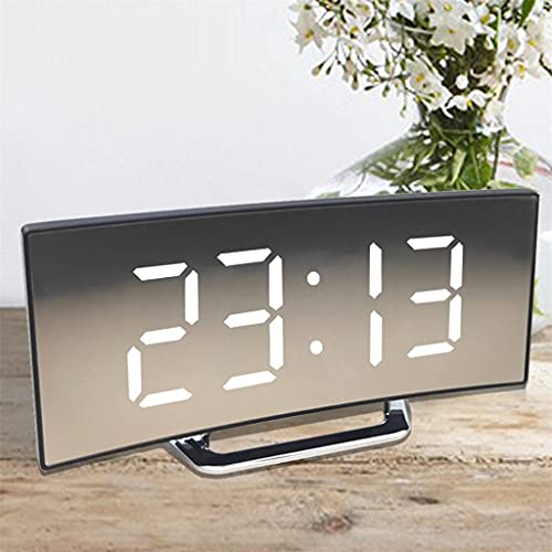 Reloj de escritorio LED con funcion de repeticion de alarma y termometro digital para casa 4