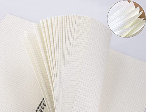 SOLO B5 Premium Notebook with Spiral Wiro Binding & 160 Pages, Perfect Grid Ruling Book for Office, College and School & Writing book for Meetings & Appointments (Blue)