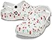 Crocs Baya Seasonal Printed Clog White/Cherry Men's 13, Women's 15 Medium