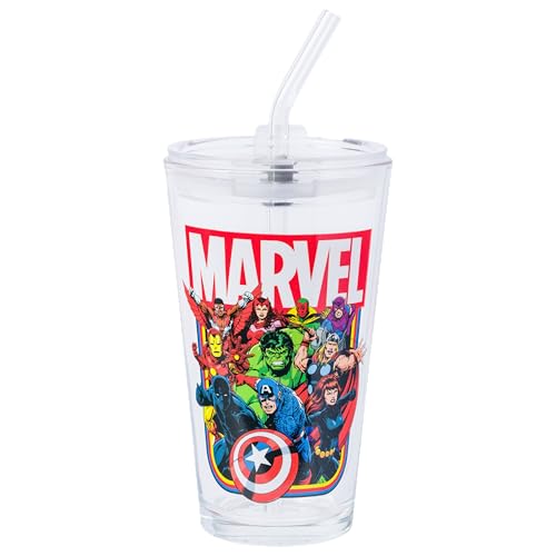 Image of Silver Buffalo Marvel Avengers Falcon, Pint Glass, 16oz