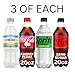 Zero Sugar Soda Variety Pack – 12 Pack 20oz Bottles (3 Each: Fresca, Sprite Zero Sugar, Coca-Cola Cherry Zero Sugar, Coca-Cola Zero Sugar) – Plastic Bottles Soft Drink Assortment