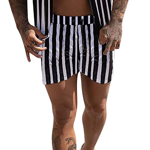 Badehose Herren Herren Sommer Speedos blau und gelb gestreift lässige...