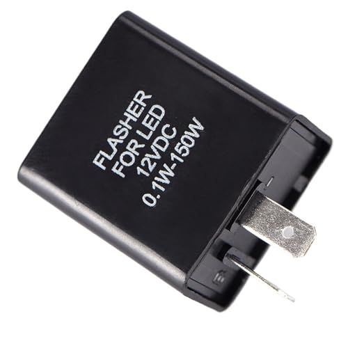 Intermitente electrónico ajustable de 12V para evitar hiperparpadeo 2
