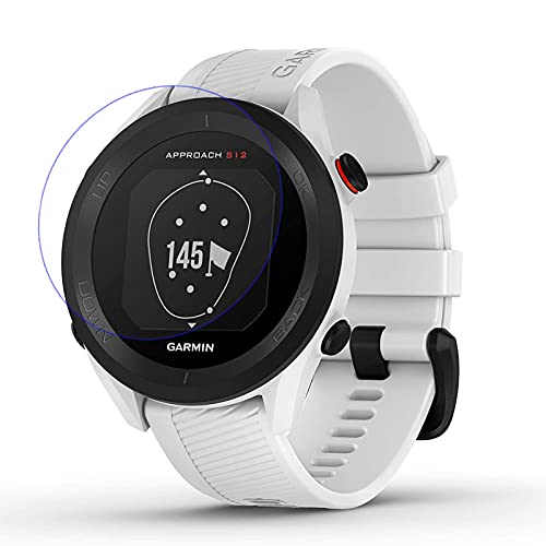 For Garmin Approach S12 Tempered Glass Screen Protector, LOKEKE Premium Tempered Glass Screen Film Protector for Garmin Approach S12 Watch, Made From Real Glass