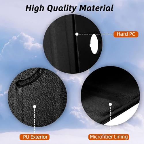 World biz Case for Lenovo M10 Plus 3rd Gen 10.6-Inch Case 2022 (TB-125F/128F), 360 Degree Rotation Protective Stand Leather Folio Cover Back, Auto Wake/Sleep Tab M10 Plus 10.6'' (Black) - Image 7