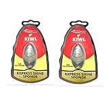 Kiwi Express Shoe Shine Sponge, Neutral 0.2 fl oz (pack of 2)