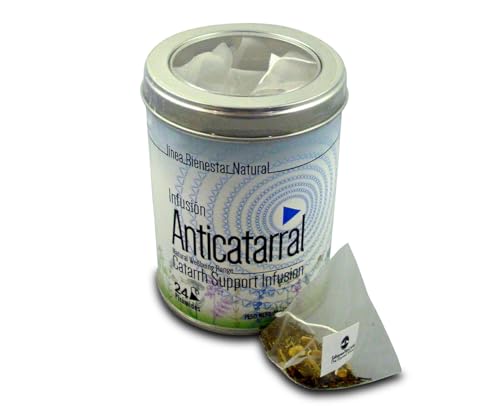 SABOREATE Y CAFE THE FLAVOUR SHOP Infusión Natural Anticatarral Lata de 24 uds