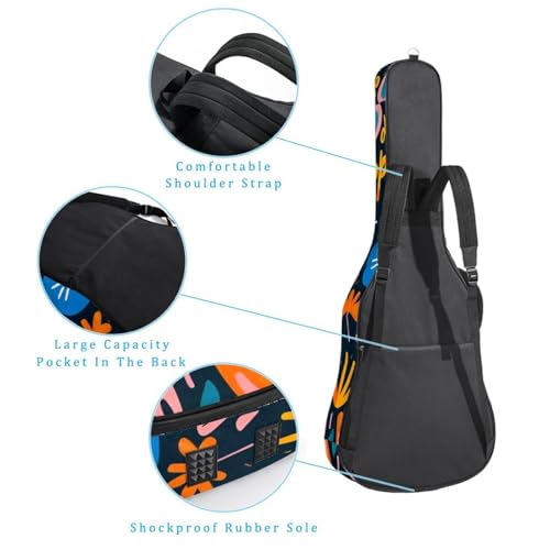 Housse de transport guitare imperméable avec double bretelle réglable - 3