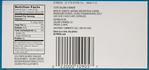 Altoids Smalls Wintergreen Sugarfree Mints, 9 Count #TOP2