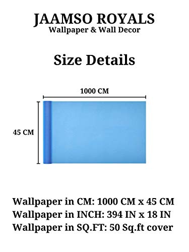 Image of JAAMSO ROYALS Multicolor Wooden Wall Simulation Wallpaper for Furniture, Wooden Wallpaper, PVC Wallpaper, Door Wallpaper Waterproof, Wood Wallpaper, Wooden Wallpaper for Walls (1000 CM X 45 CM)