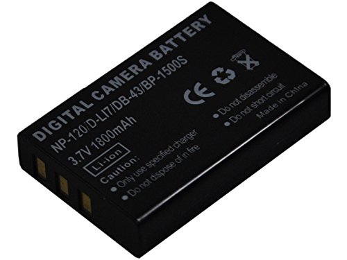 BTBAI Camera Battery for NP-120 NP120 FinePix 603 F10 F11 Zoom Digital s1a