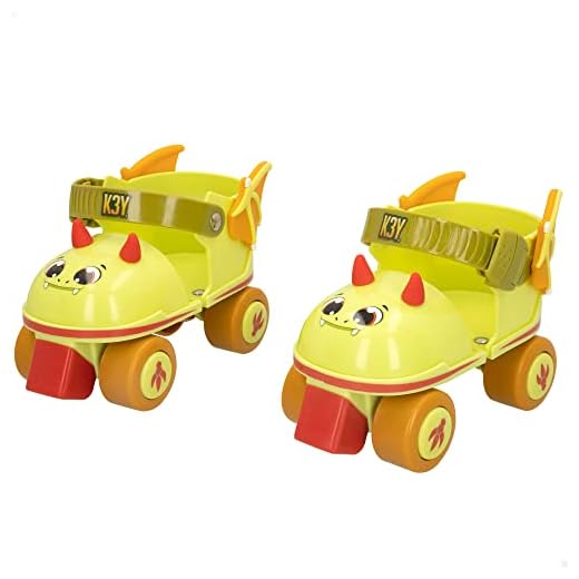 COLORBABY 46989, Patines 4 Ruedas de Dragón K3YRIDERS Talla 24-30, Mis Primeros Patines, Patines para niño de iniciación, Patines Infantiles, Juguetes para niños, Regalos para niños
