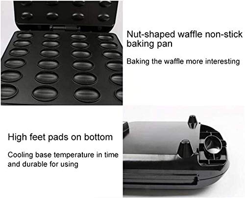 Zaizai Electric Walnut Cake Maker, Automatic Mini Nut Waffle Bread Machine Sandwich Iron,Toaster Baking Breakfast Pan Oven #TOP1
