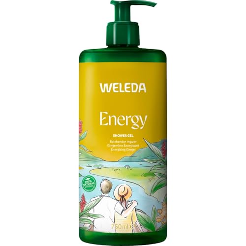 Weleda Aroma Shower Energy XXL Duschgel 750 ml vegan mit Pumpspender – Ansicht 1
