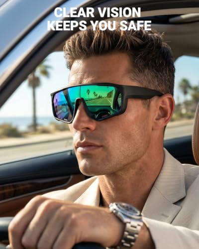 Image of Meeloog Polarized Fit Over Sunglasses, UV400 For Driving Cycling Fishing