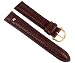 Produktbild Maurice Lacroix Uhrenarmband Leder Tiago Waterproof Dunkelbraun 19mm