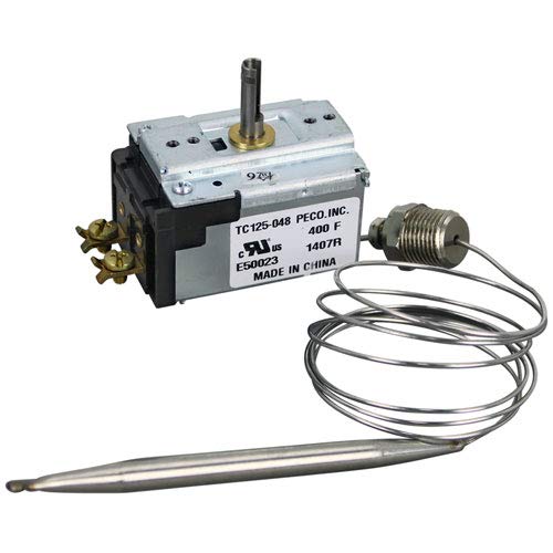 Exact FIT for Hobart 411506-00012 Thermostat TC125, 5/16 X 5, 48 - Replacement Part BY MAVRIK