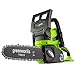 Price comparison product image Greenworks Tools Battery Chainsaw G24CS25 (Li-Ion 24V 4 m/s Chain speed 25 cm Sword Length 50 ml Oil Tank Volume Without Battery and Charger)