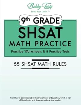 Paperback 9th GRADE SHSAT: 5 Practice Tests | Bobby Tariq Book