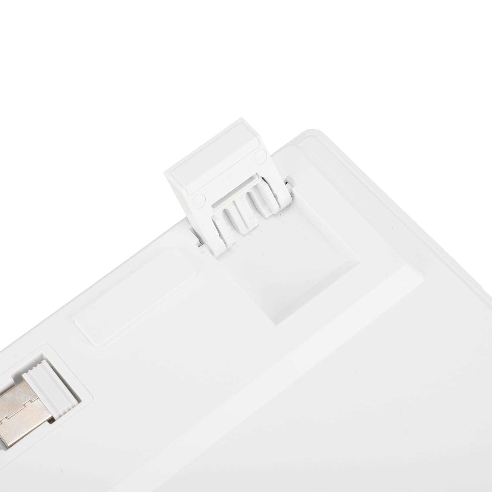 Tastiera da Gioco Meccanica Wireless con Luci RGB per Appassionati Portatile 98 Tasti Bianca Tipo C