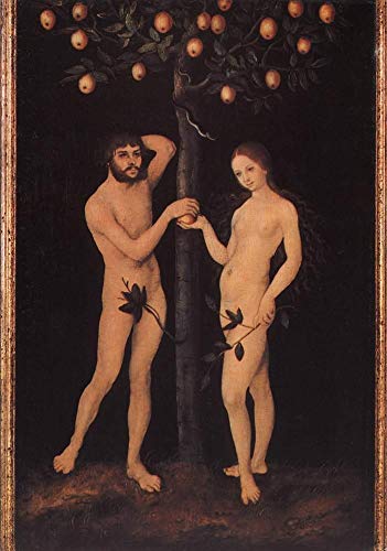 Peinture Adam et Eve par Toperfect reproduction huile sur toile par des maitres d art