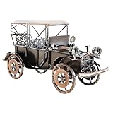 Práctico adorno artesanal para automóvil: el estilo industrial agrega un toque de encanto vintage y elegancia a cualquier habitación en la que se coloque.