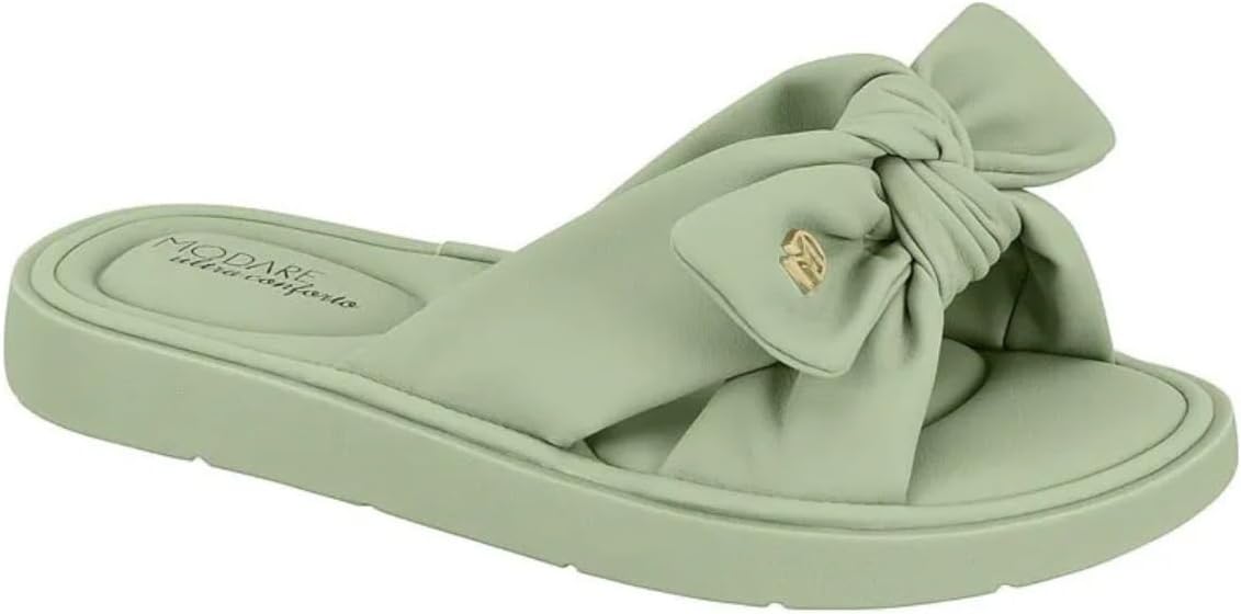 Chinelo Modare Feminino Nubuck Ultra Soft com Laço