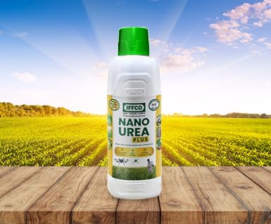 Image of Nano Urea liquid for all plants and garden,for faster growth and improves the nutriety and productivity of the plants.-500 ML (1 bottle)