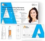 1 TSH Test Schilddrüsentest für Zuhause Schnelltest für Schilddrüsenunterfunktion Schnelltest Test für das Thyreoidea-stimulierende Hormon Selbsttest Schilddrüse test unterfuktion überfuktion