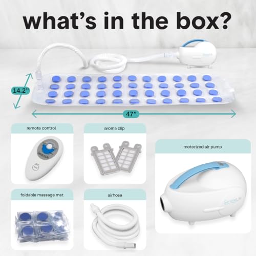 Serenelife Bubble Bath Mat Body Spa Massage With Warm Air Phspamt24Ht