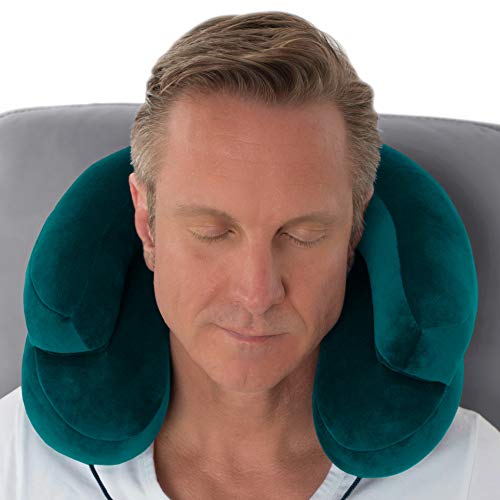 Nackenkissen Daydream Lounge mit Mikroperlen in Petrol