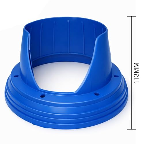 Image of Audio Wheels Silicone Car Speaker Baffle for 6.5-Inch Speakers | Waterproof & Dustproof Speaker Protector | Universal Fit, 113mm Height | Enhances Sound Quality & Sealing