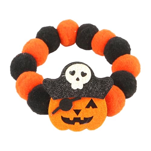 ハロウィーンドッグカラー - かわいいカボチャ、ゴースト、バットパターンを備えた調整可能なペットカラー|柔らかい快適な犬のアクセサリー、ハロウィーンパーティーのための不気味なペットの衣装、子犬の衣装、そして毎日のウェア