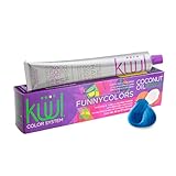 KÜÜL - Color System Funny Colors Tinte Semipermanente Color Azul Neón 90 ml, Coloración Cabello, Filtro UV y Colágeno,...