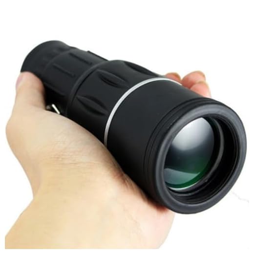 Monóculo Telescópio Individual Luneta Tático Com Zoom De Longo Alcance 16x52 Binoculo Monoculo Profissional A Prova D'água Trilha Sítio Fazenda Jogos Shows Praia Premium