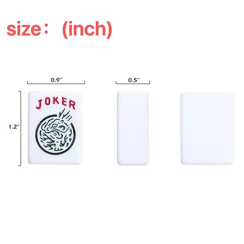 American Mahjong Tiles Set with Storage Box miniatura 5