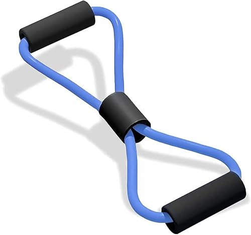 Bandas de resistencia, bandas de ejercicio de resistencia para yoga, equipo de fitness, cuerda de 8 formas, ideal para hombres y mujeres construir