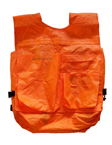 Mountain Mike's Reproductions Pocket Sherpa – Colete laranja para caça – Colete de segurança caçado