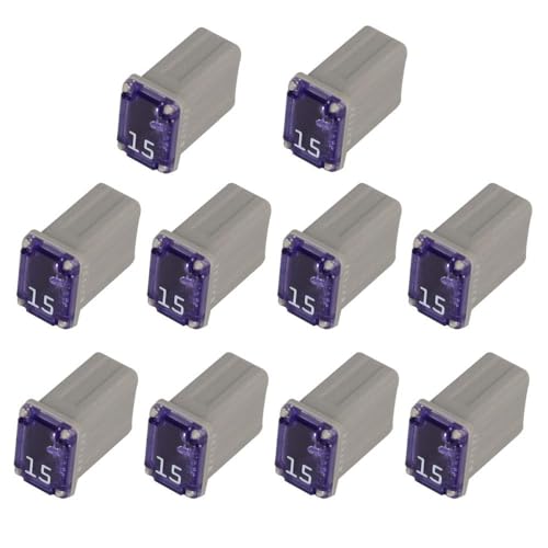 Fusibles de cartucho MCASE en forma de caja con terminales de cobre de 10 piezas
