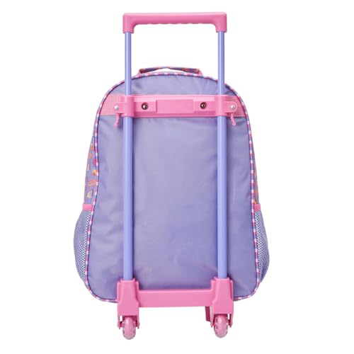 Kit Mochila Rodinhas Princesa Ariel Infantil Com Lancheira Térmica E Estojo Escolar Simples