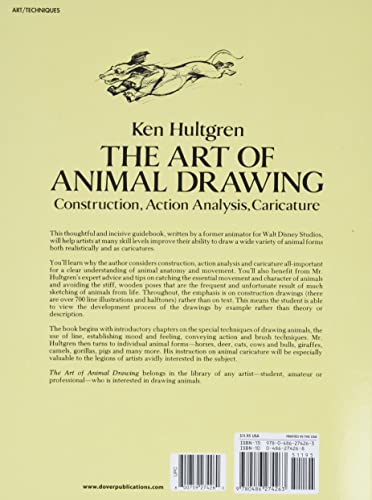 The Art of Animal Drawing: Construction, Action Analysis, Caricature