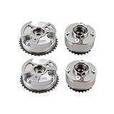 zayody Intake & Exhaust VVT Sprocket Gear Camshaft Adjuster Phaser Compatible with Lexus ES350 RX350 Avalon Camry Highlander RAV4 Sienna Venza Camshaft Sprocket Replacement for 130800P010 130500P020
