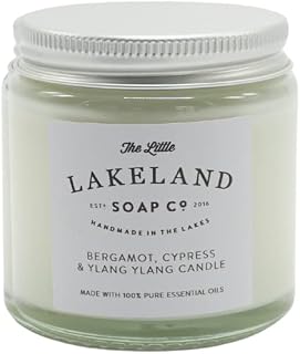 Bergamot, Cypress and Ylang ylang Aromatherapy Soy Candle