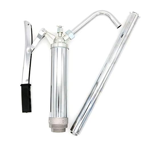 Bomba de barril de palanca NUZAMAS 21L / min, bomba de tambor de acción de palanca de servicio pesado, transferencia de aceite diesel, extractor de mano confiable