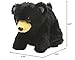 Wild Republic Black Bear Plush, Stuffed Animal, Plush Toy, Gifts for Kids, Hug’Ems 7