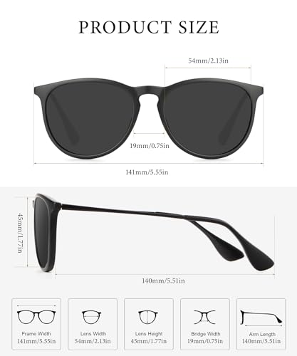 Polarized Sunglasses for Women, Womens Sunglasses Polarized for Shopping, Driving, Party, 2PACKS4