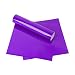 RUSPEPA Heat Transfer Vinyl HTV - Iron On for Silhouette Cameo & Cricut - HTV for Fabrics and Hats - 12x12Inch - 3sheet - Purple